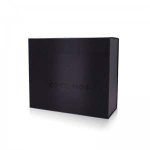 Christmas Promotion Custom Stiv Collapsible Magnet Flap Gift Pack Boxes Magnetisk gaveæske med logo