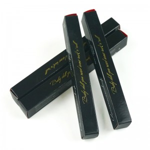 Hot Sale Custom Printing Lille læbestift Sæt Folding Papir Lip Gloss Packaging Box