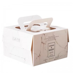 Custom Birthday Cake Box Folding Bagt Food Packaging Box